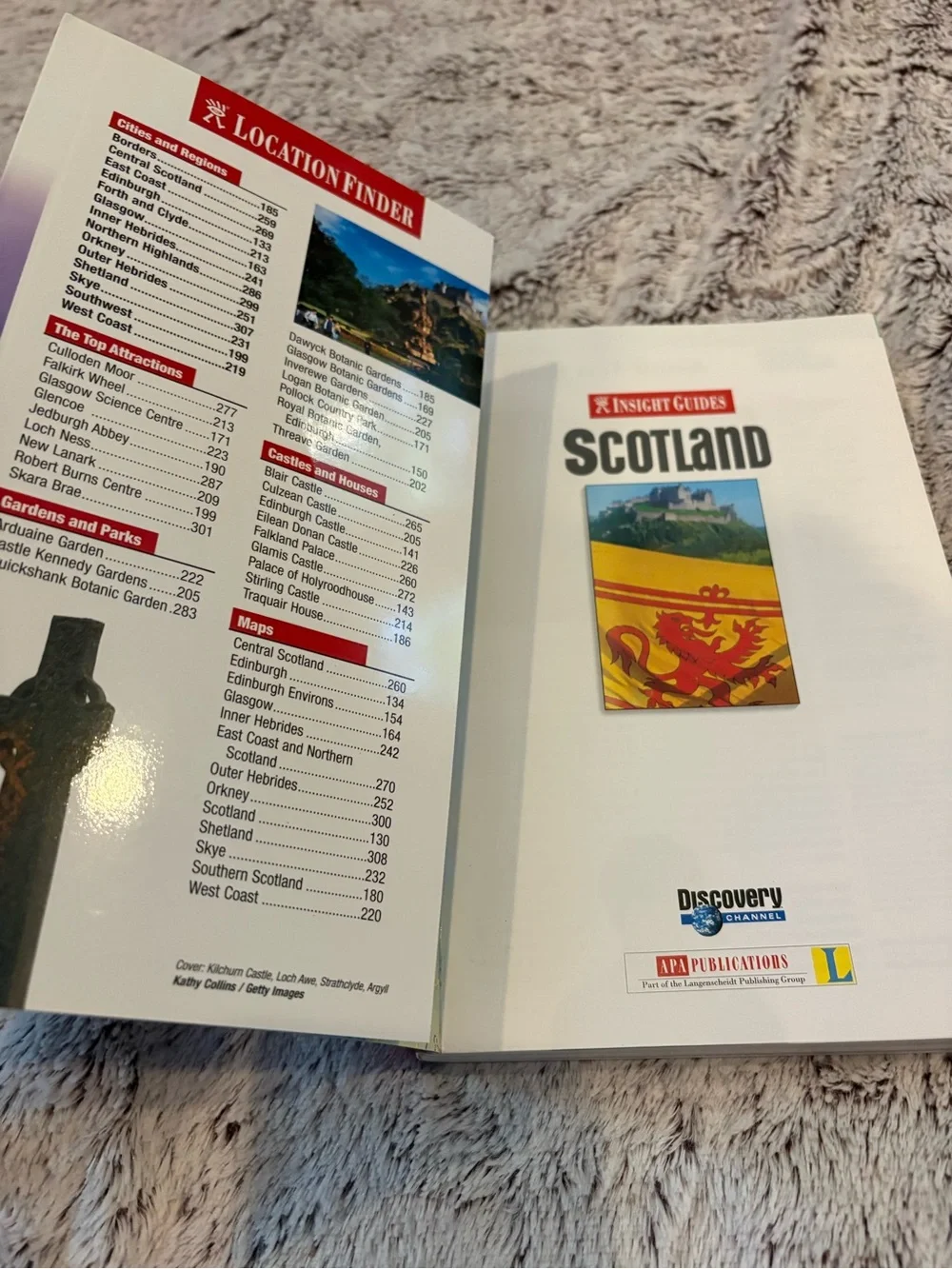 Insight Guides Scotland Travel Book Discovery Channel Vintage Edition Paperback